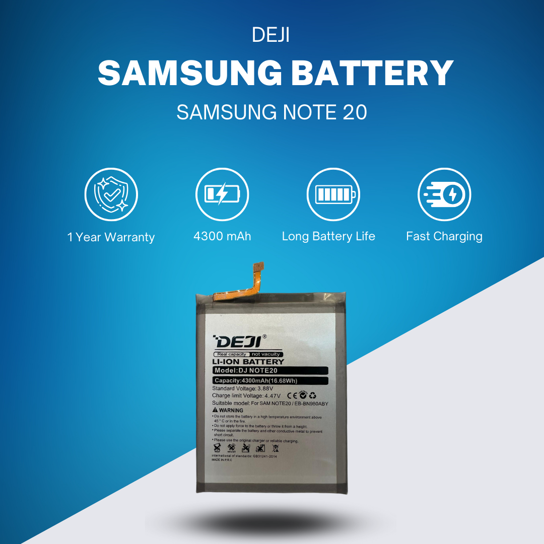 [NEW] DEJI Quality Samsung Replacement Batteries [ S8-S10+ / S20-S20U / N8-N20 ]