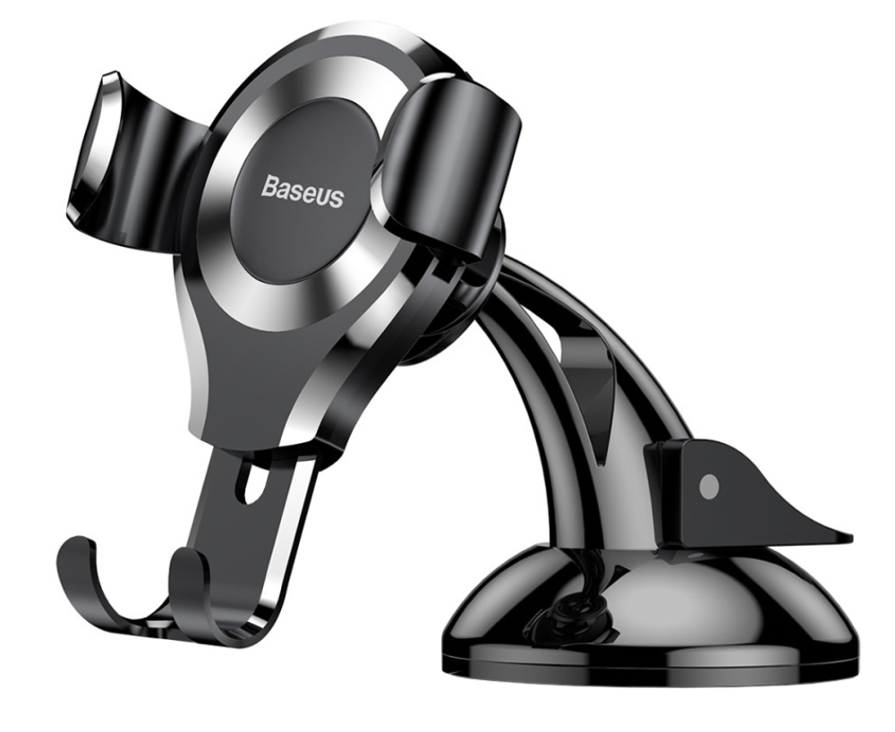 Baseus Gravity Osculum: Secure Auto-Lock & Suction Cup Car Mount Phone Holder for Safe and Convenient Driving